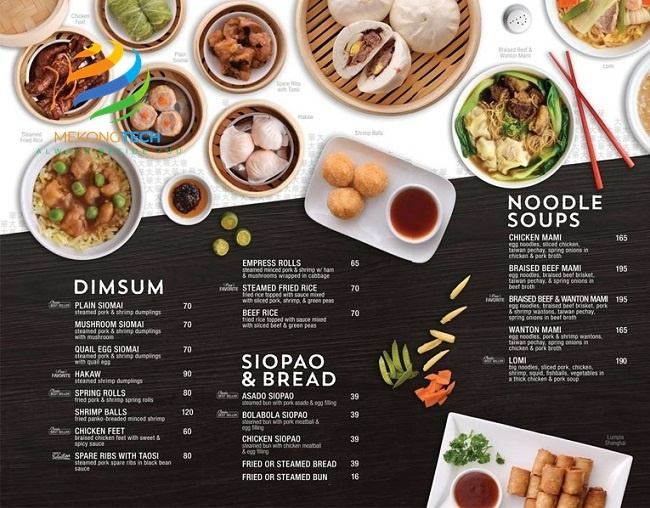 In Ấn Menu Rẻ Đẹp: Lấy nhanh trong ngày!
